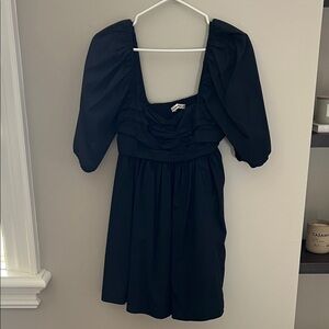 Abercrombie & Fitch Black Baby Doll Dress